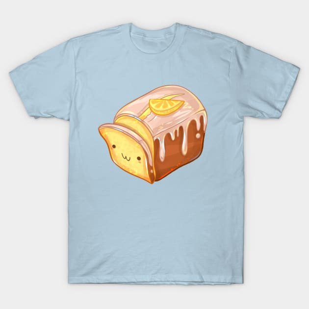 Cute Lemon Bread T-Shirt by Claire Lin